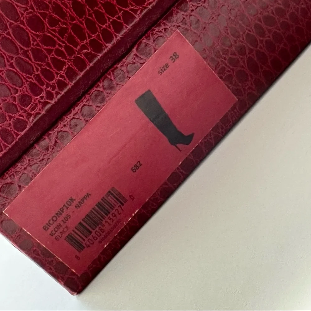 TAMARA MELLON ICON 105 BLACK BOOTS SIZE 38, US 7.5 - Picture 11 of 15